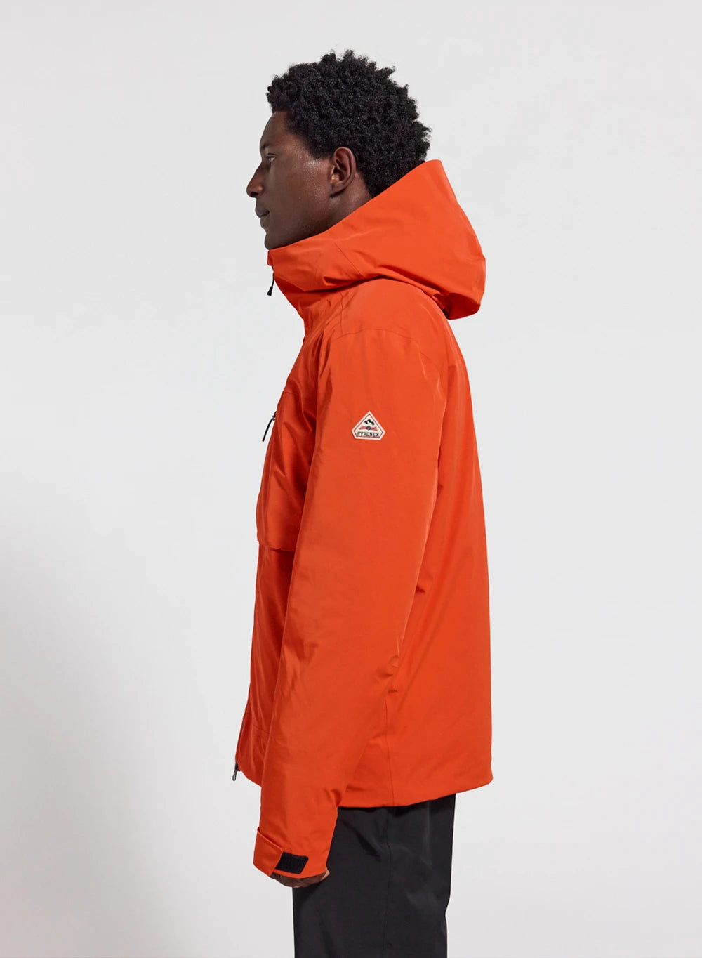 Pyrenex Gravity 2 Men's Waterproof Parka Jacket in Natural Down orange-3