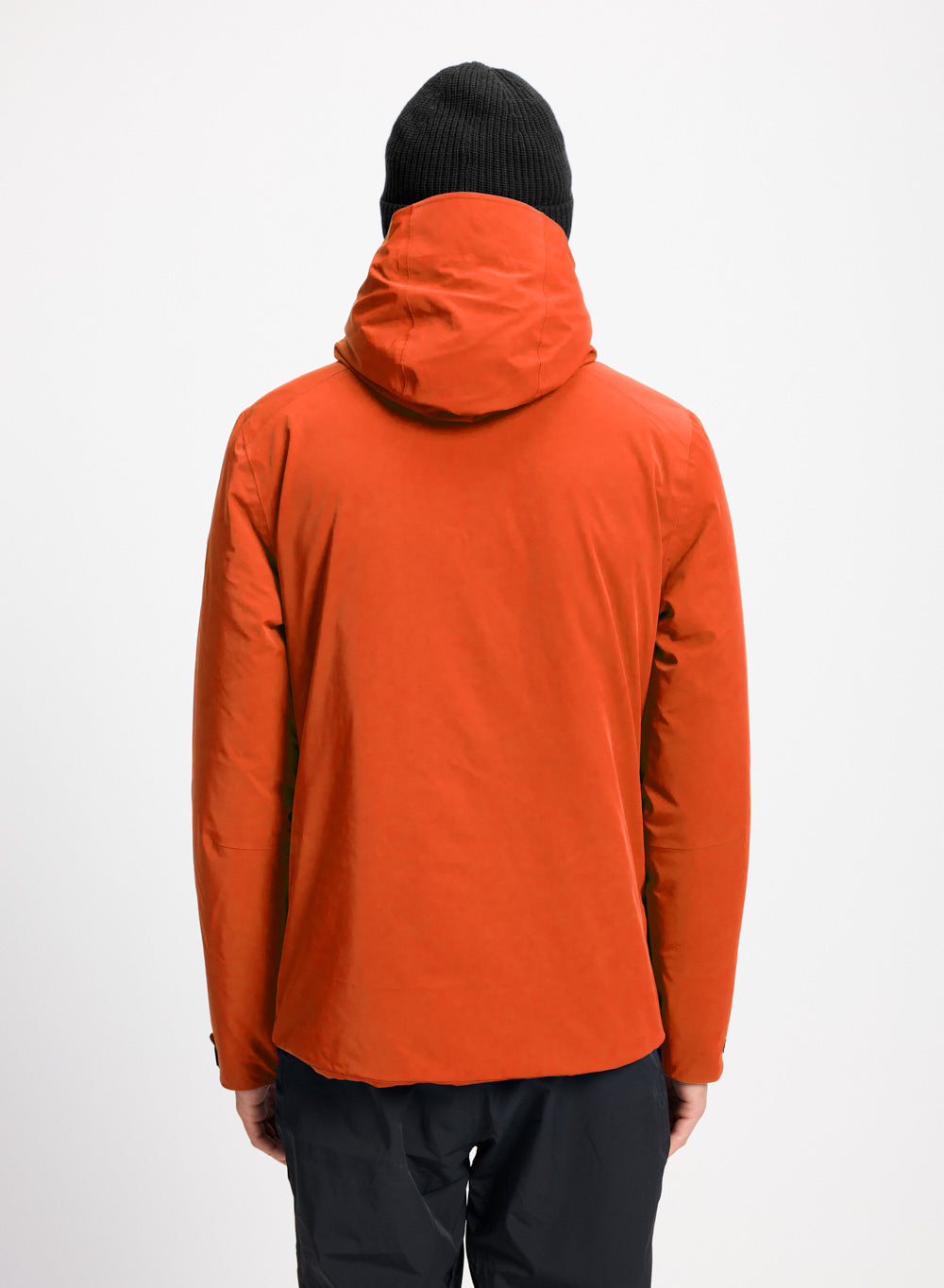 Veste parka imperméable homme Pyrenex Gravity 2 en duvet naturel orange