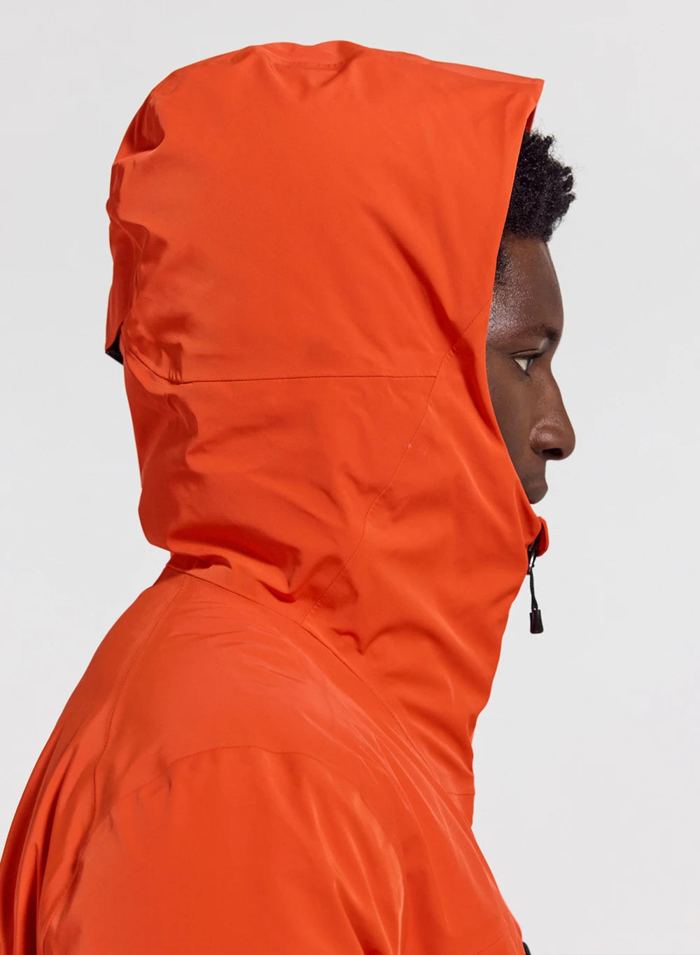 Veste parka imperméable homme Pyrenex Gravity 2 en duvet naturel orange