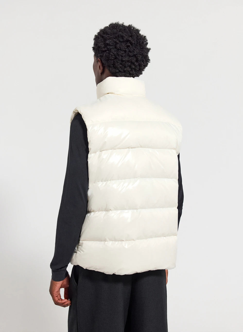 Ärmellose Herren-Daunenjacke Pyrenex John Weiß