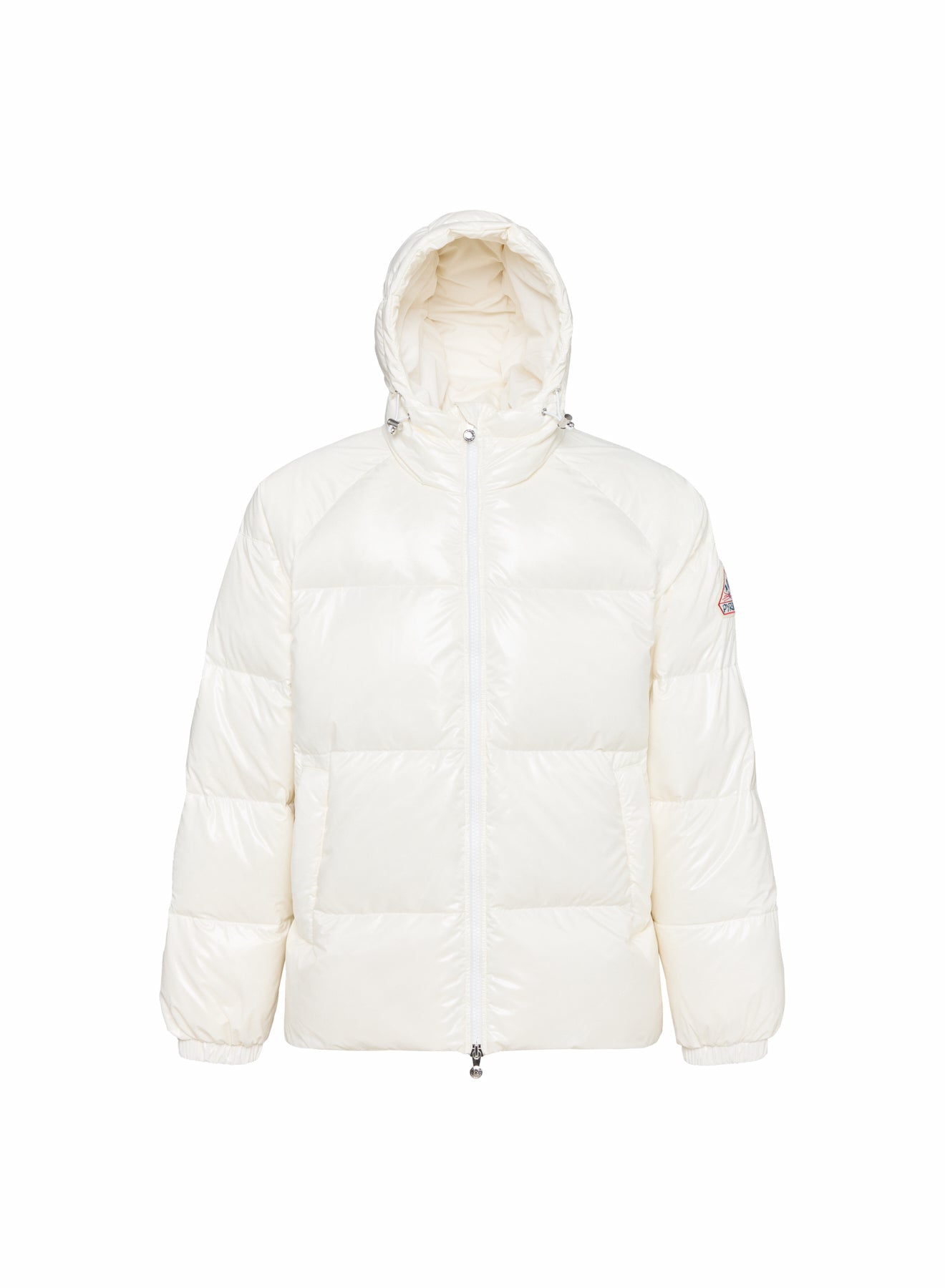 Doudoune unisexe à capuche Pyrenex Sten blanche-8