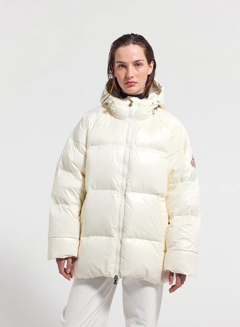 Doudoune femme à capuche Pyrenex Sten blanche
