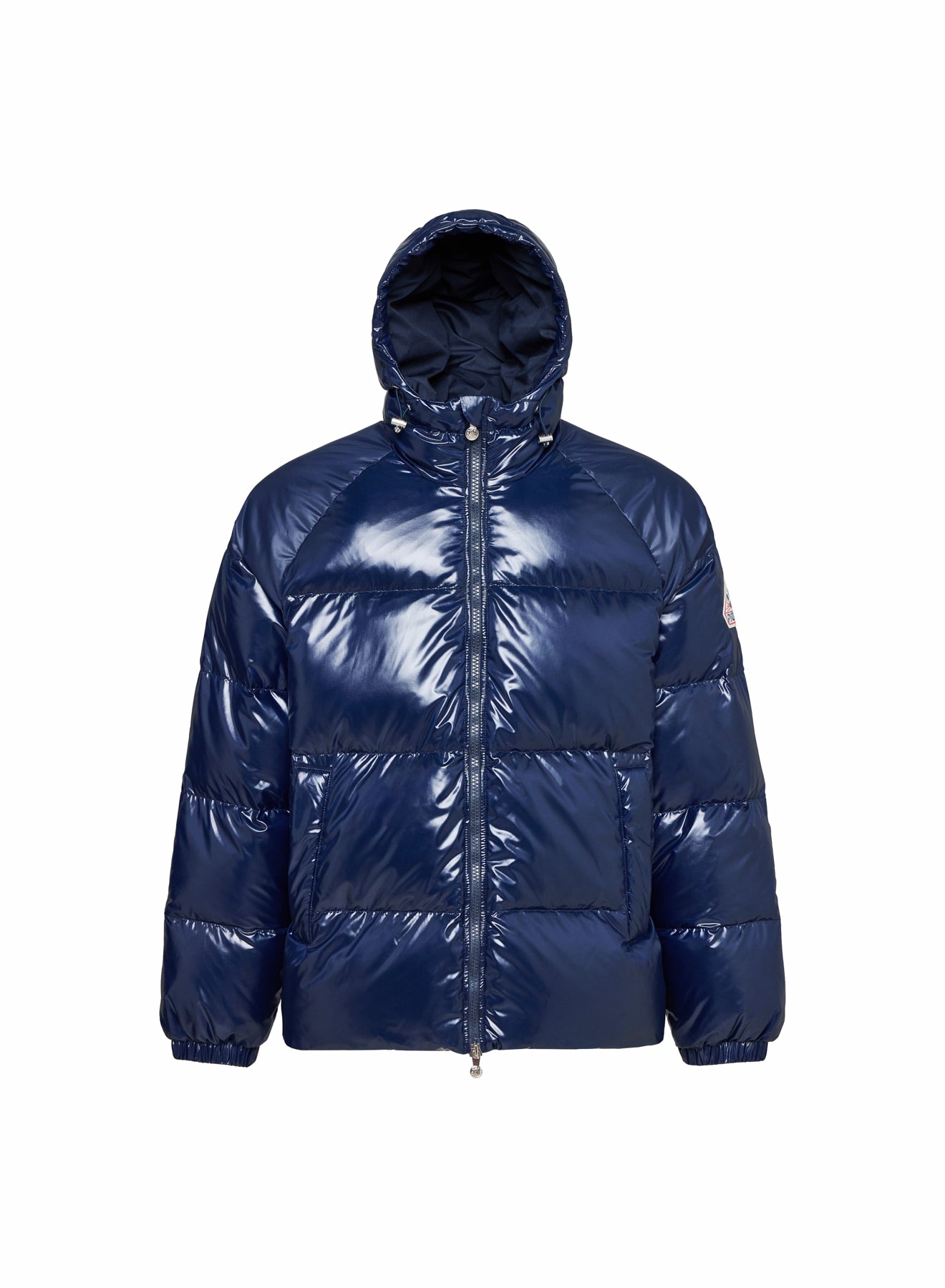 Warm hooded down jacket Sten Amiral | Pyrenex EN