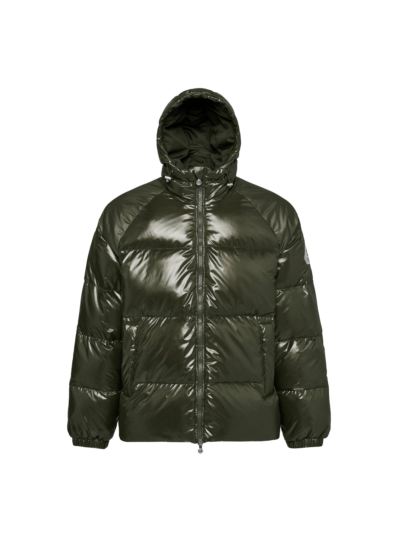 Pyrenex Sten unisex Kapuzen-Daunenjacke dunkelkhaki-9