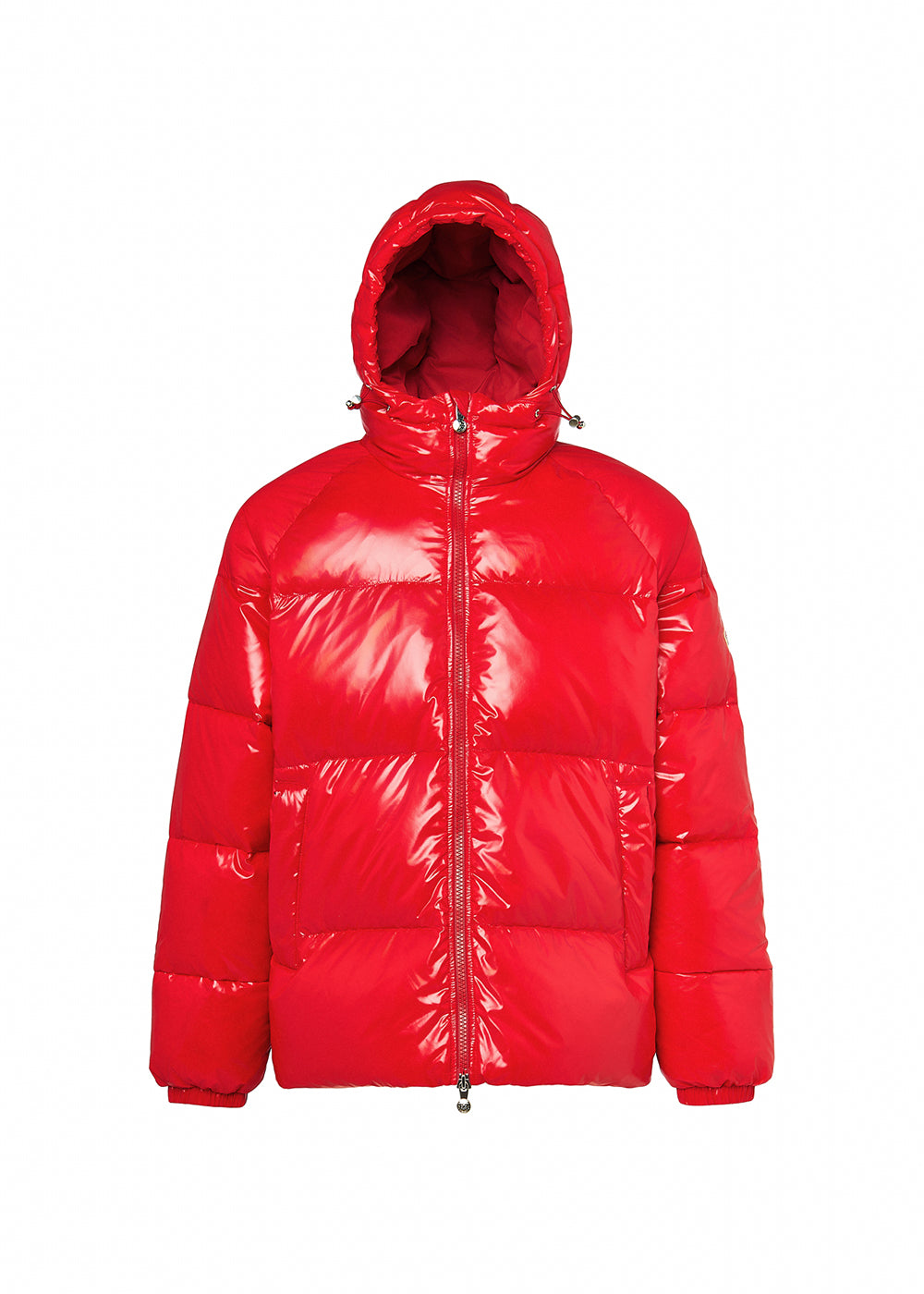 Doudoune unisexe à capuche Pyrenex Sten rouge-10