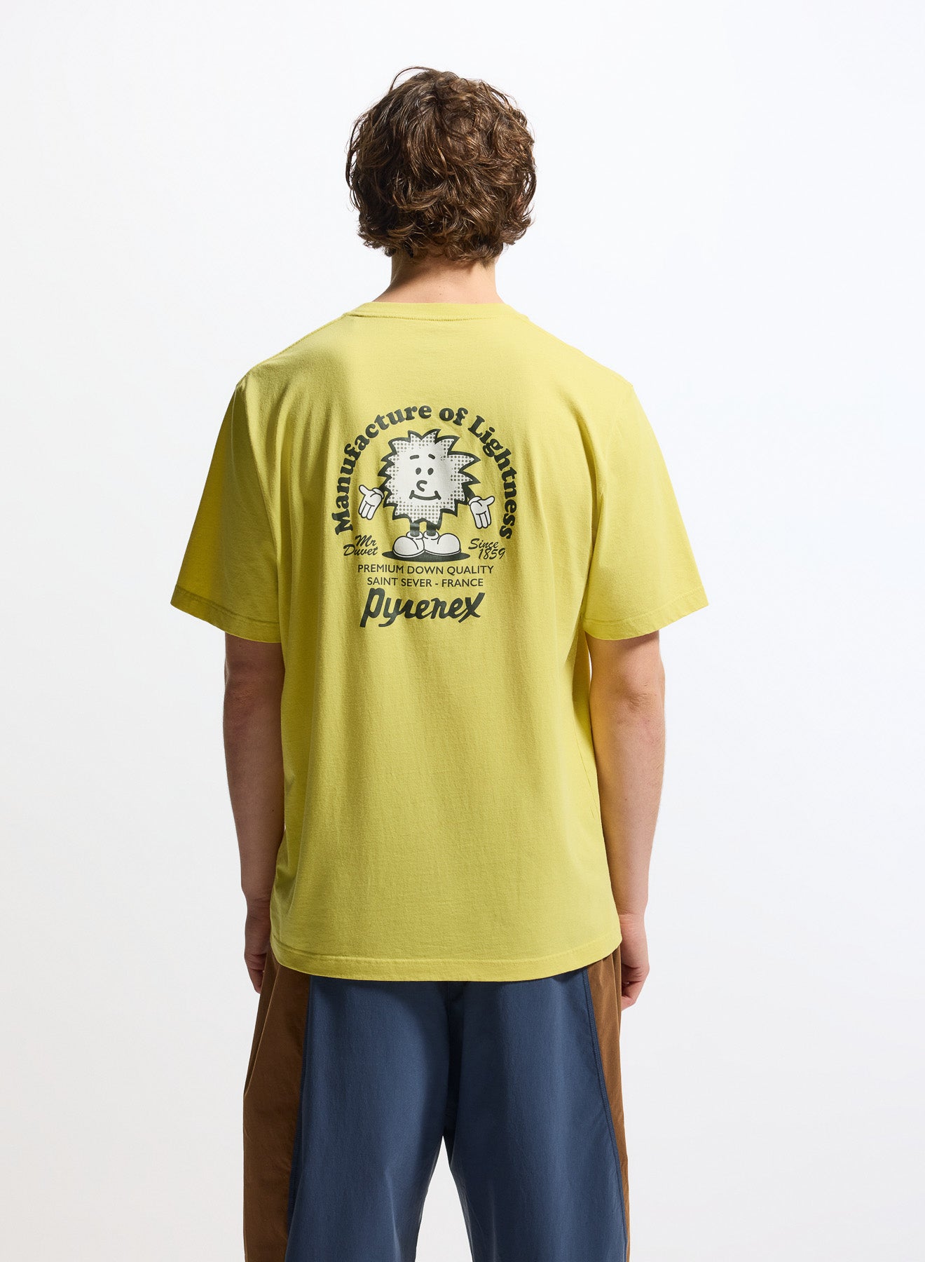 Pyrenex Mfg Tee yellow Organic Cotton Unisex T-Shirt-6