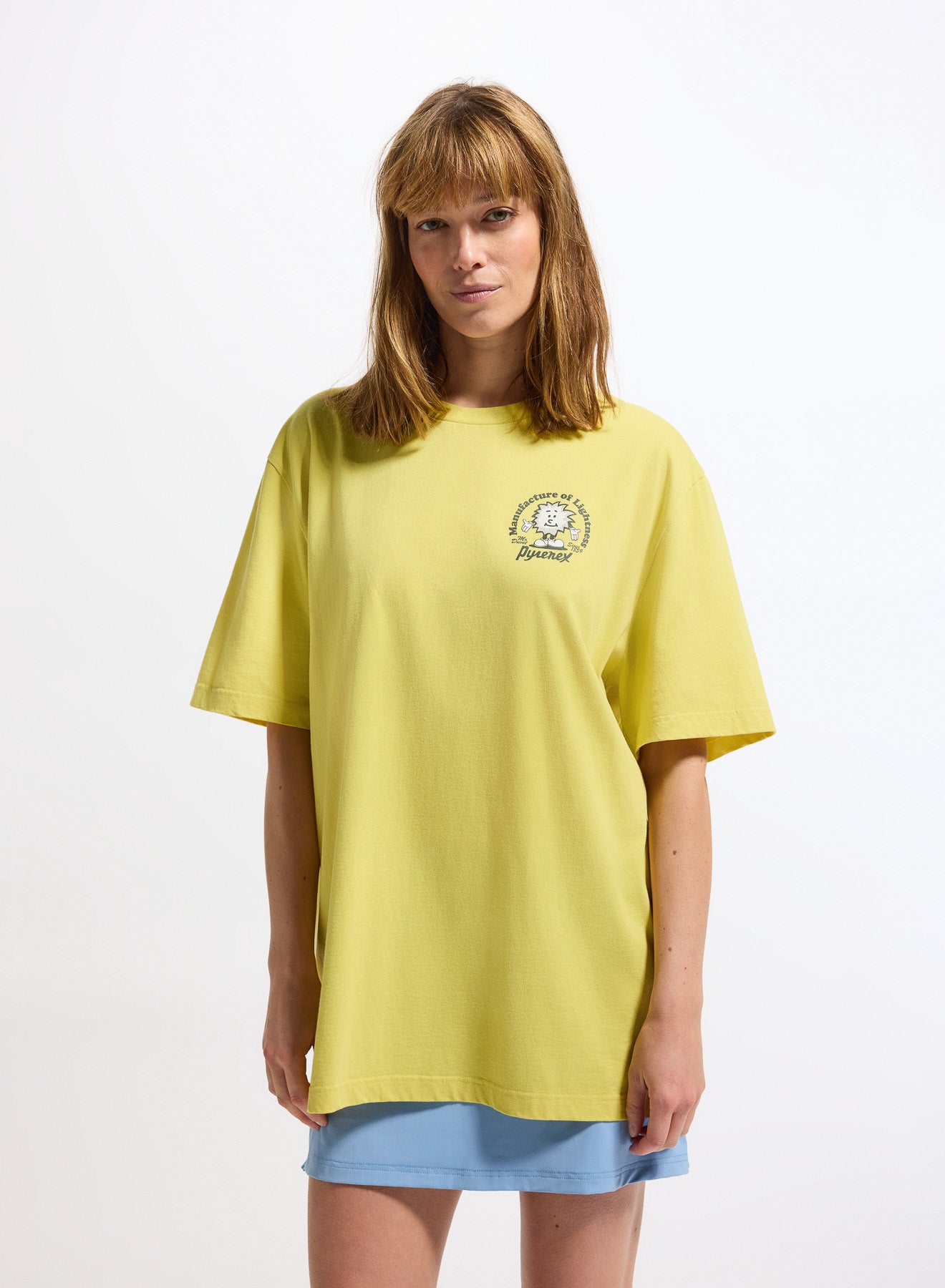 Pyrenex Mfg Tee yellow Organic Cotton Unisex T-Shirt-1