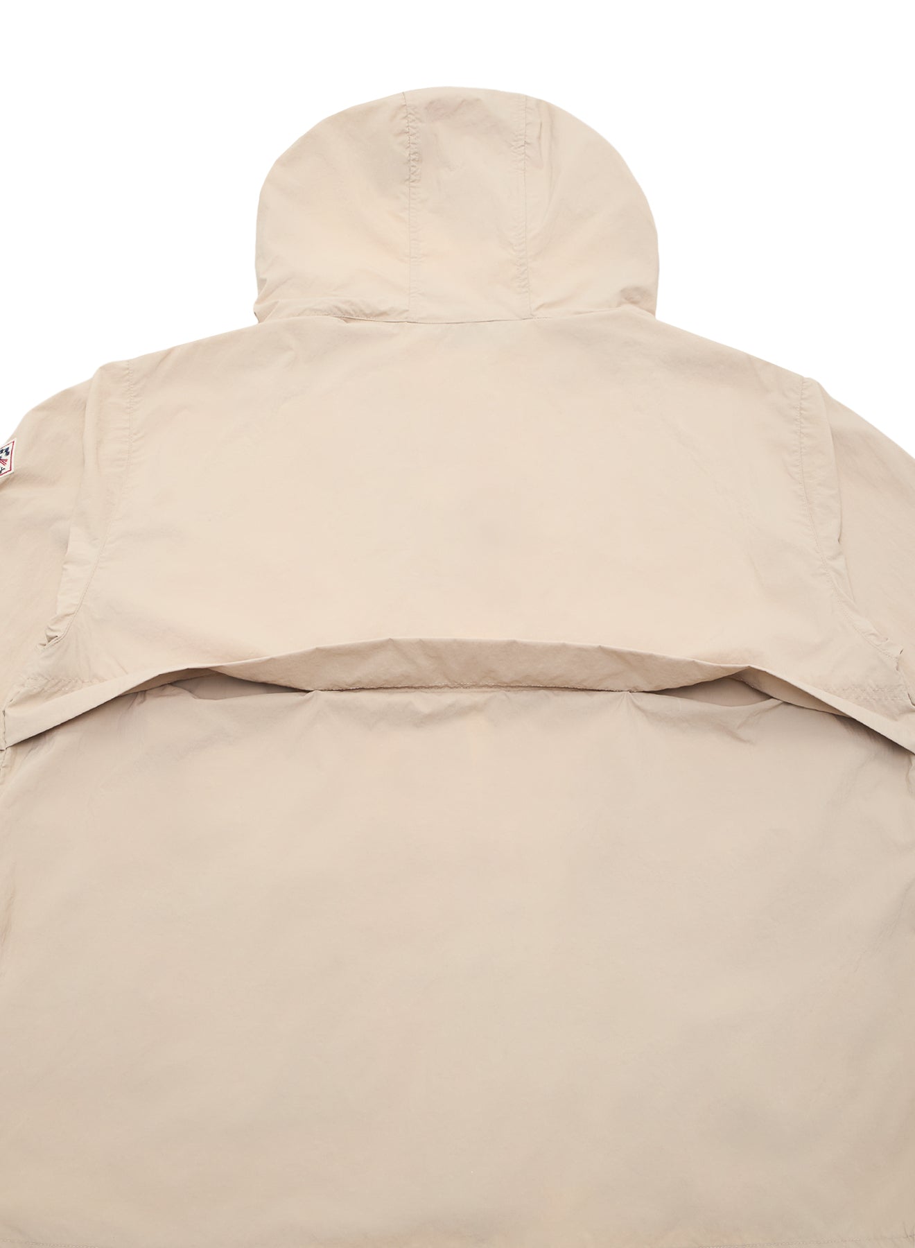 Coupe-vent unisexe à capuche Pyrenex Soulere beige 