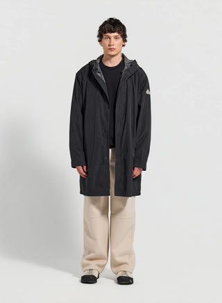Long waterproof unisex parka Pyrenex Eissaure black