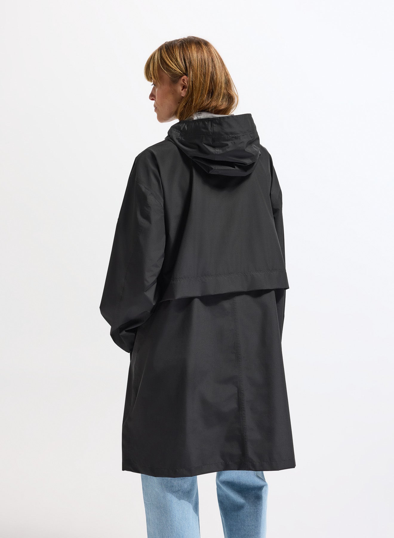 Parka longue imperméable unisexe Pyrenex Eissaure noire femme