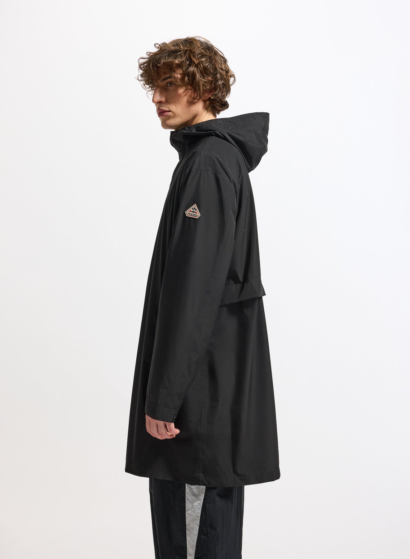 Parka longue imperméable unisexe Pyrenex Eissaure noire-6