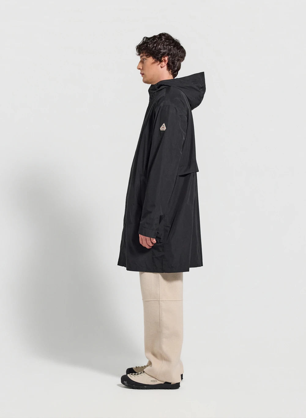 Lange wasserdichte Unisex-Parka Pyrenex Eissaure schwarz-5