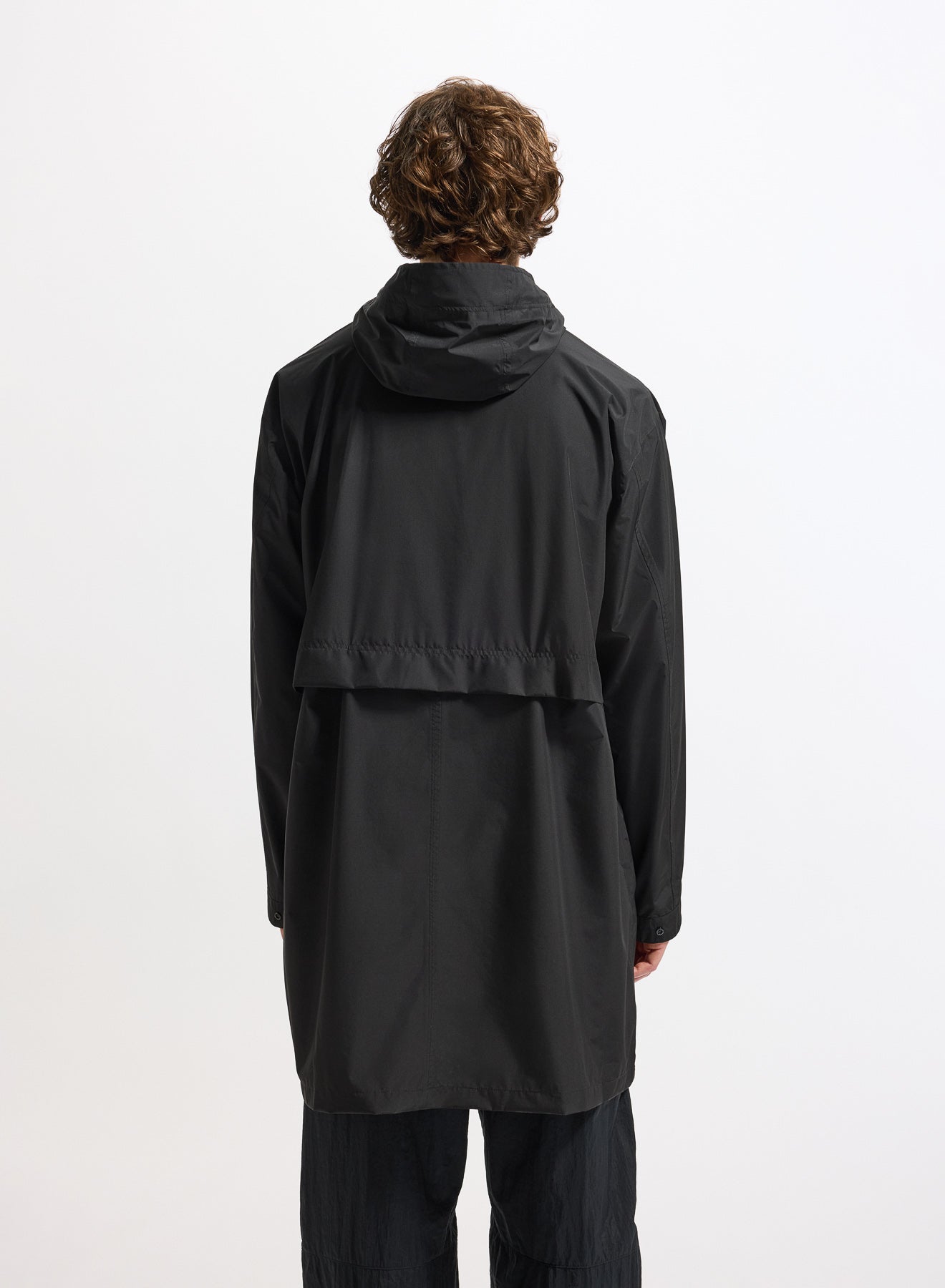 Parka longue imperméable unisexe Pyrenex Eissaure noire-9