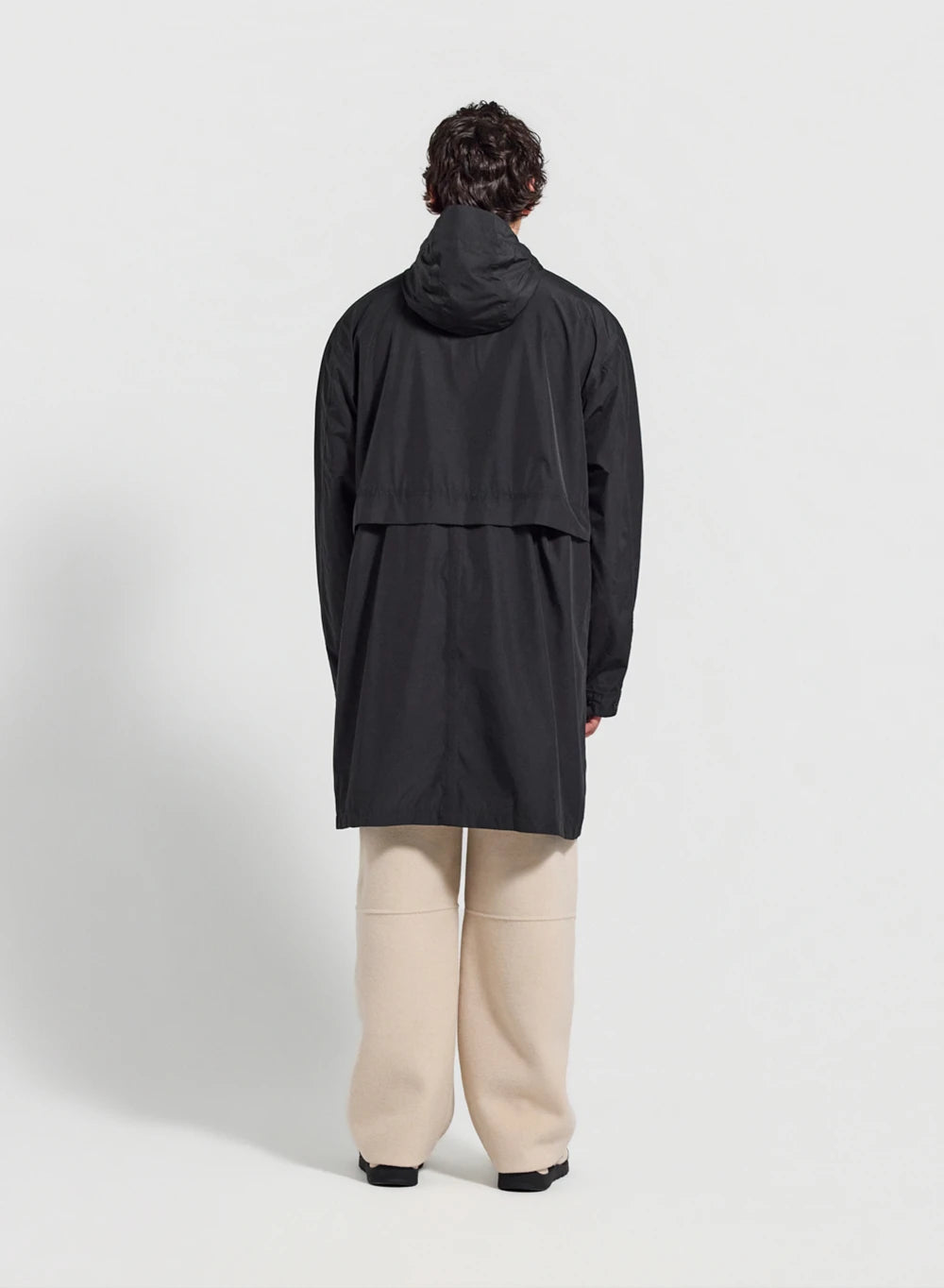 Lange wasserdichte Unisex-Parka Pyrenex Eissaure schwarz-7