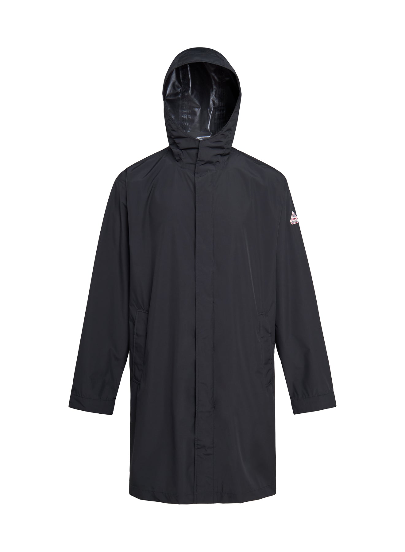 Parka longue imperméable unisexe Pyrenex Eissaure noire 