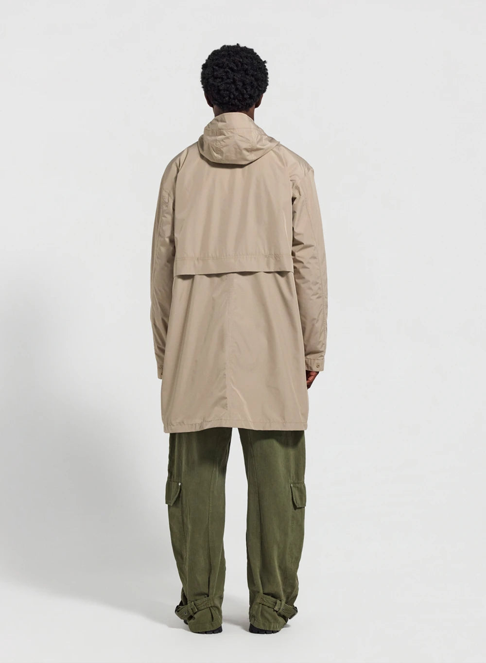 Lange wasserdichte Unisex-Parka Pyrenex Eissaure hellbeige