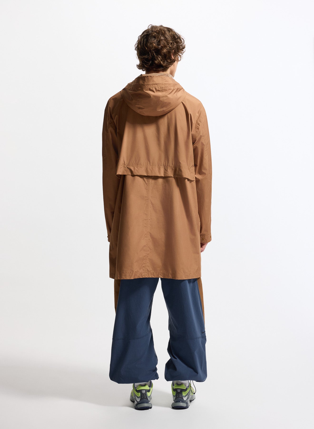 Parka longue imperméable unisexe Pyrenex Eissaure marron-9