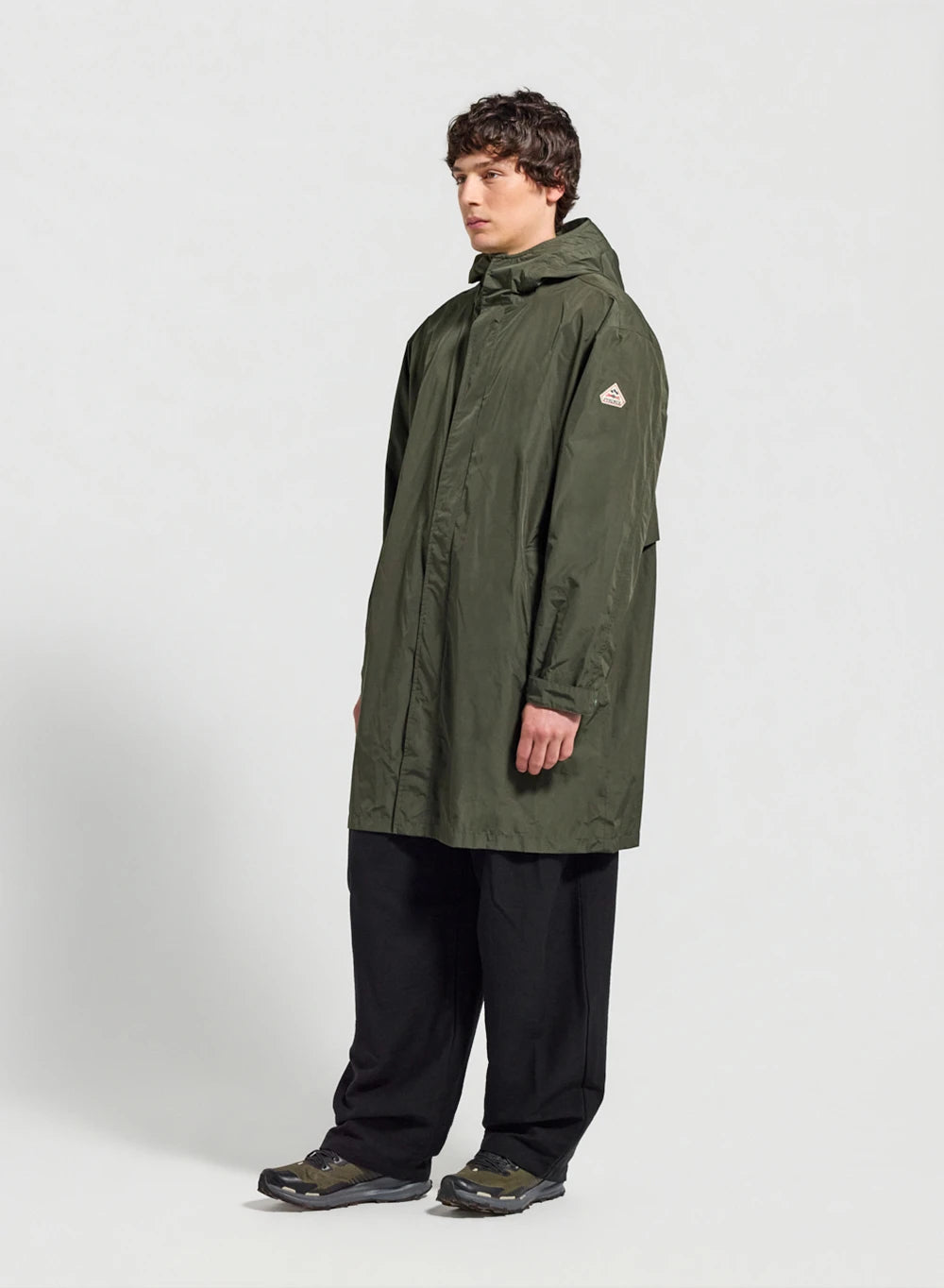 Parka longue imperméable homme Pyrenex Eissaure kaki