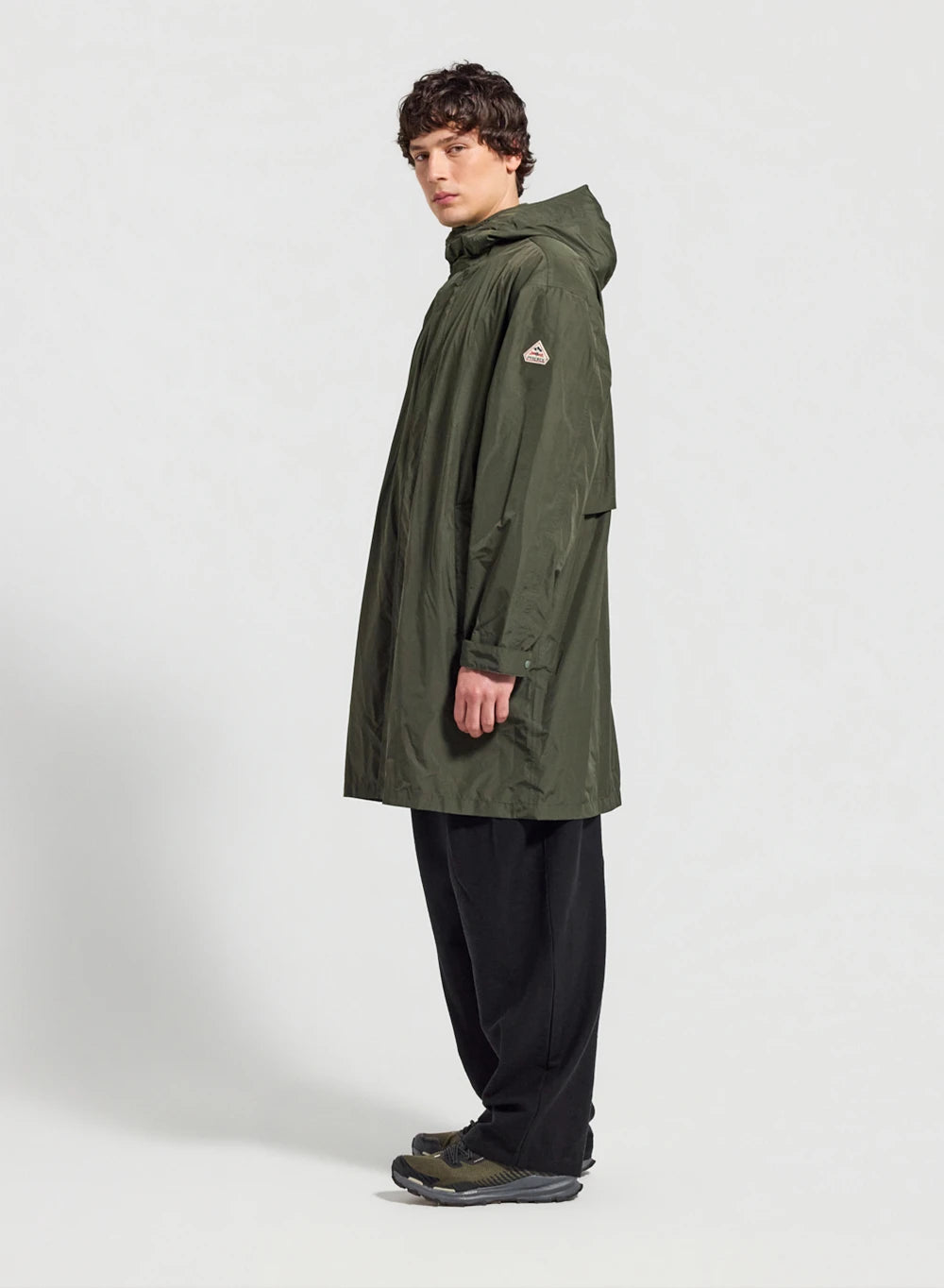 Parka longue imperméable homme Pyrenex Eissaure kaki