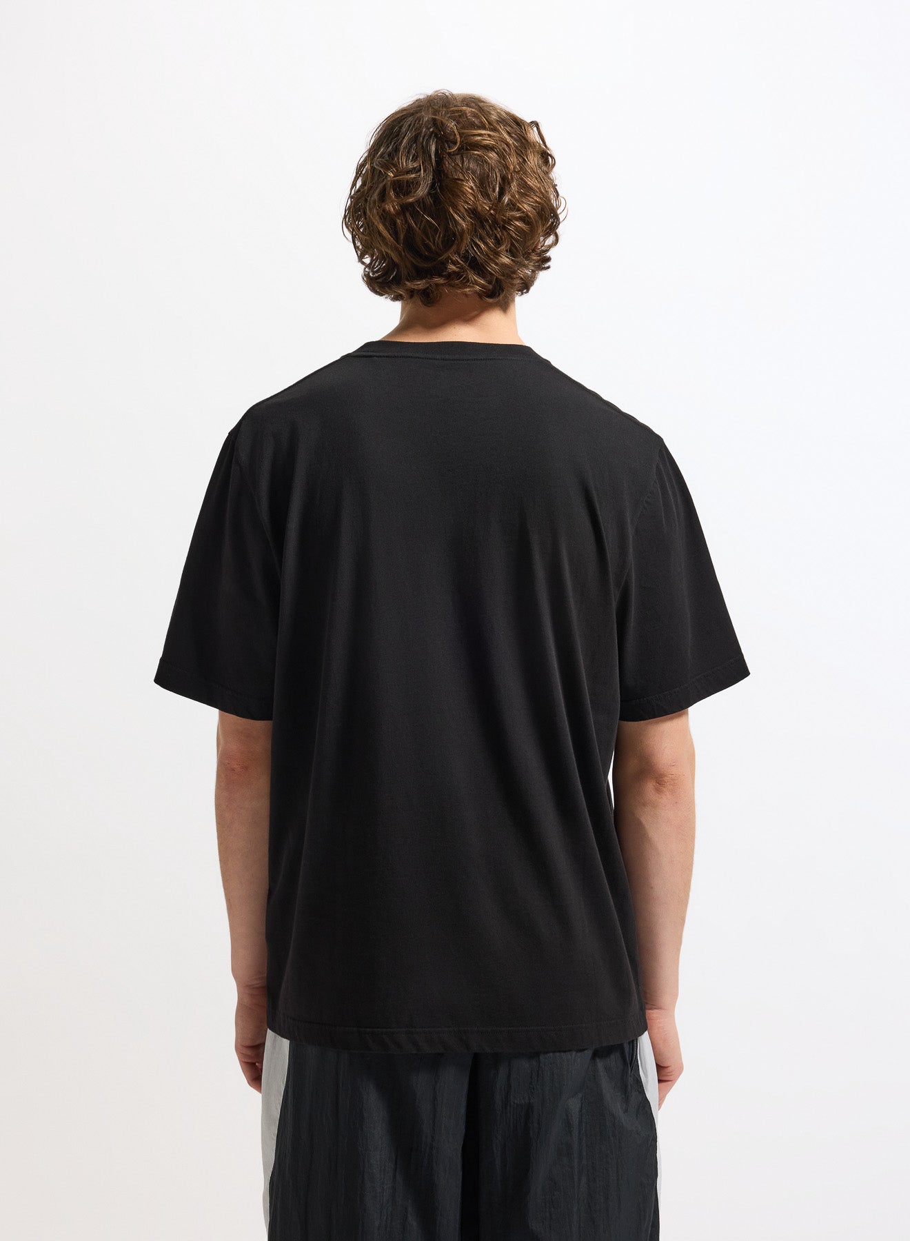 T-shirt homme en coton biologique Pyrenex Classic noir