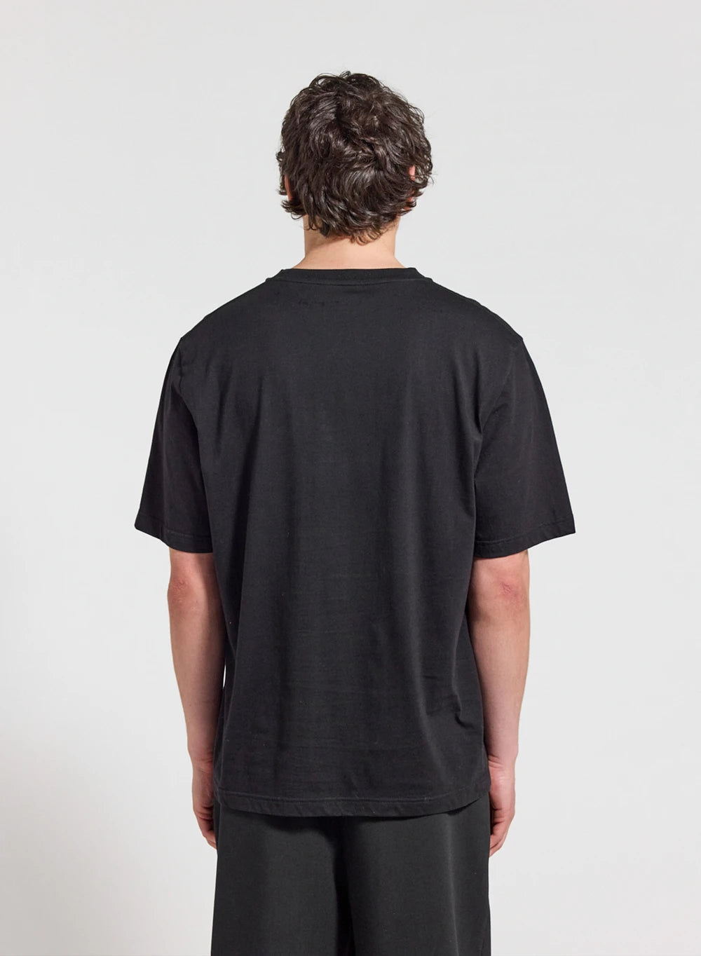 T-shirt homme en coton biologique Pyrenex Classic noir