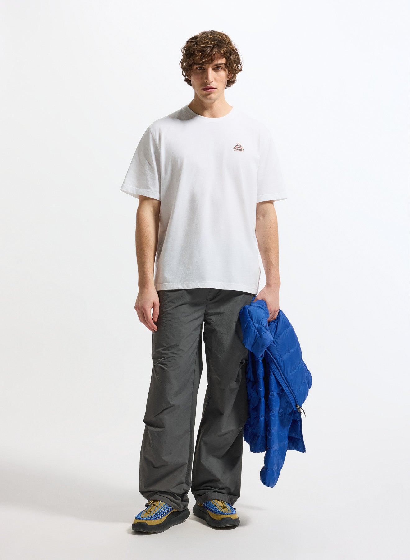 T-shirt unisexe en coton biologique Pyrenex Classic blanc-3