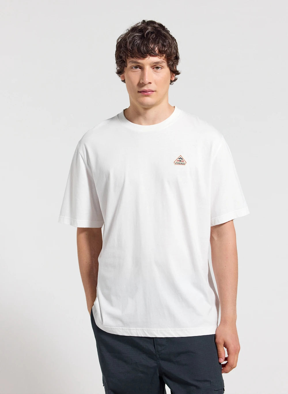 T-shirt homme en coton biologique Pyrenex Classic blanc