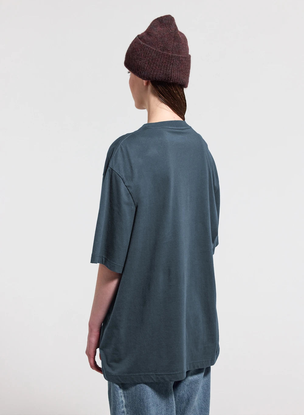 Unisex-T-Shirt aus Bio-Baumwolle Pyrenex Classic Azurblau-4