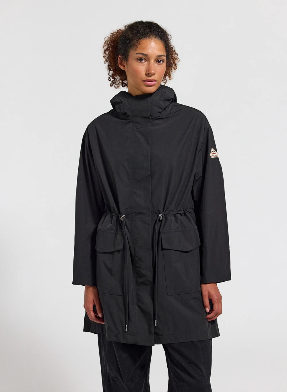 Pyrenex Grace women's raincoat, black-1