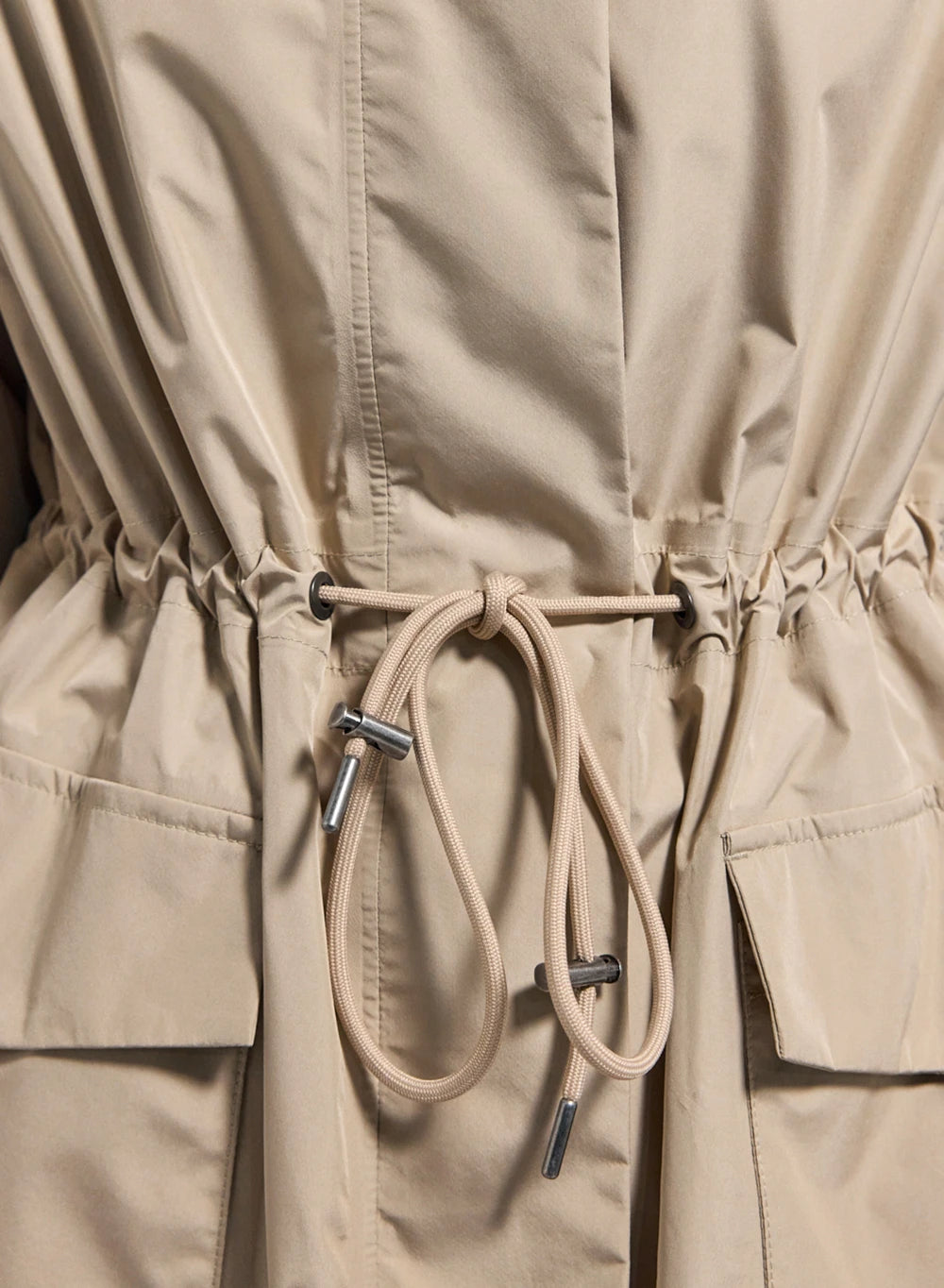 Pyrenex Grace women's light beige raincoat-7