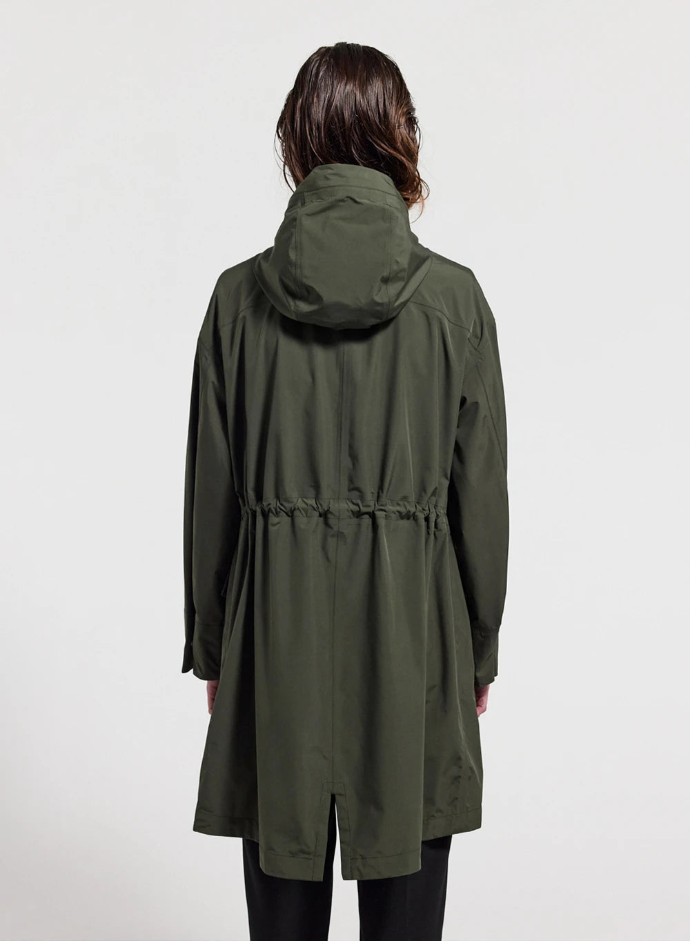Imperméable femme Pyrenex Grace kaki foncé