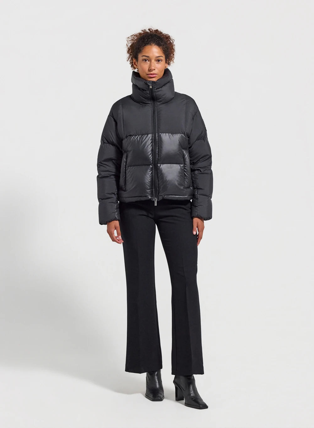 Doudoune courte Pyrenex femme Cezy made in Saint Sever noire
