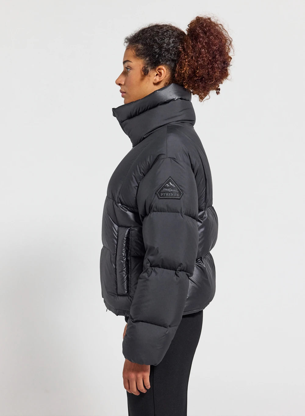Doudoune courte Pyrenex femme Cezy made in Saint Sever noire