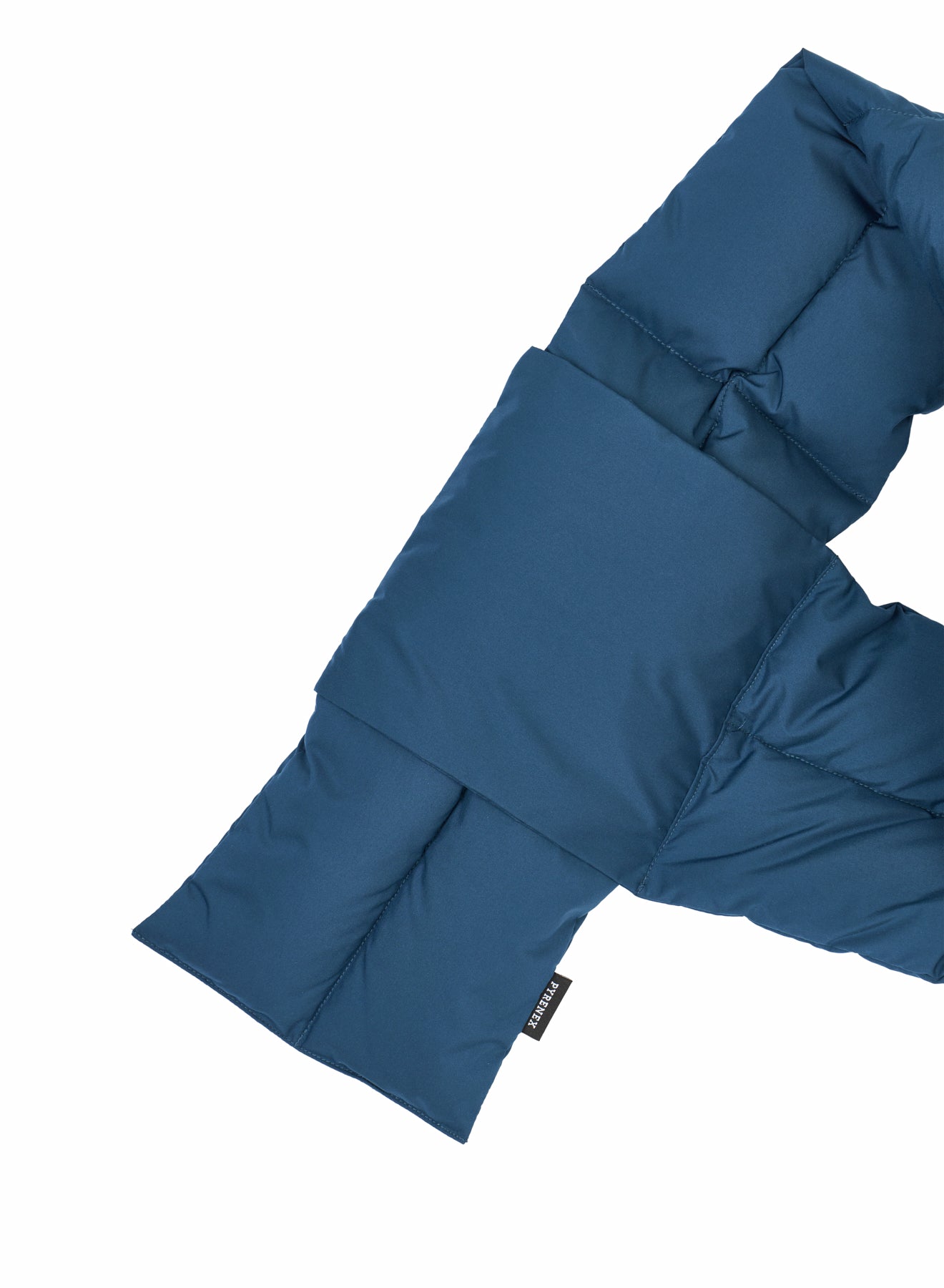 Gesteppter Daunenschal Lucie azurblau unisex