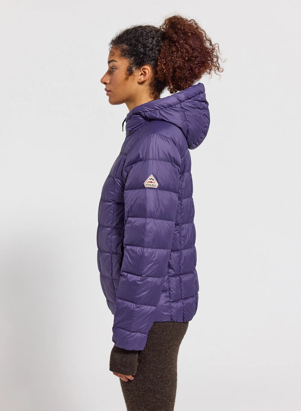 Doudoune ultra légère à capuche femme Pyrenex Sunray violette