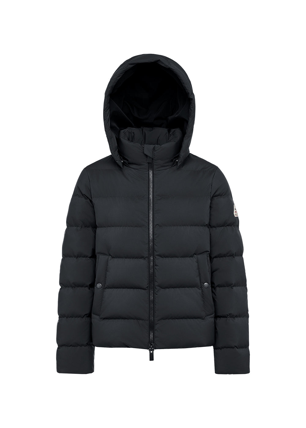 Pyrenex Spoutnic women's down jacket with removable black hood-5