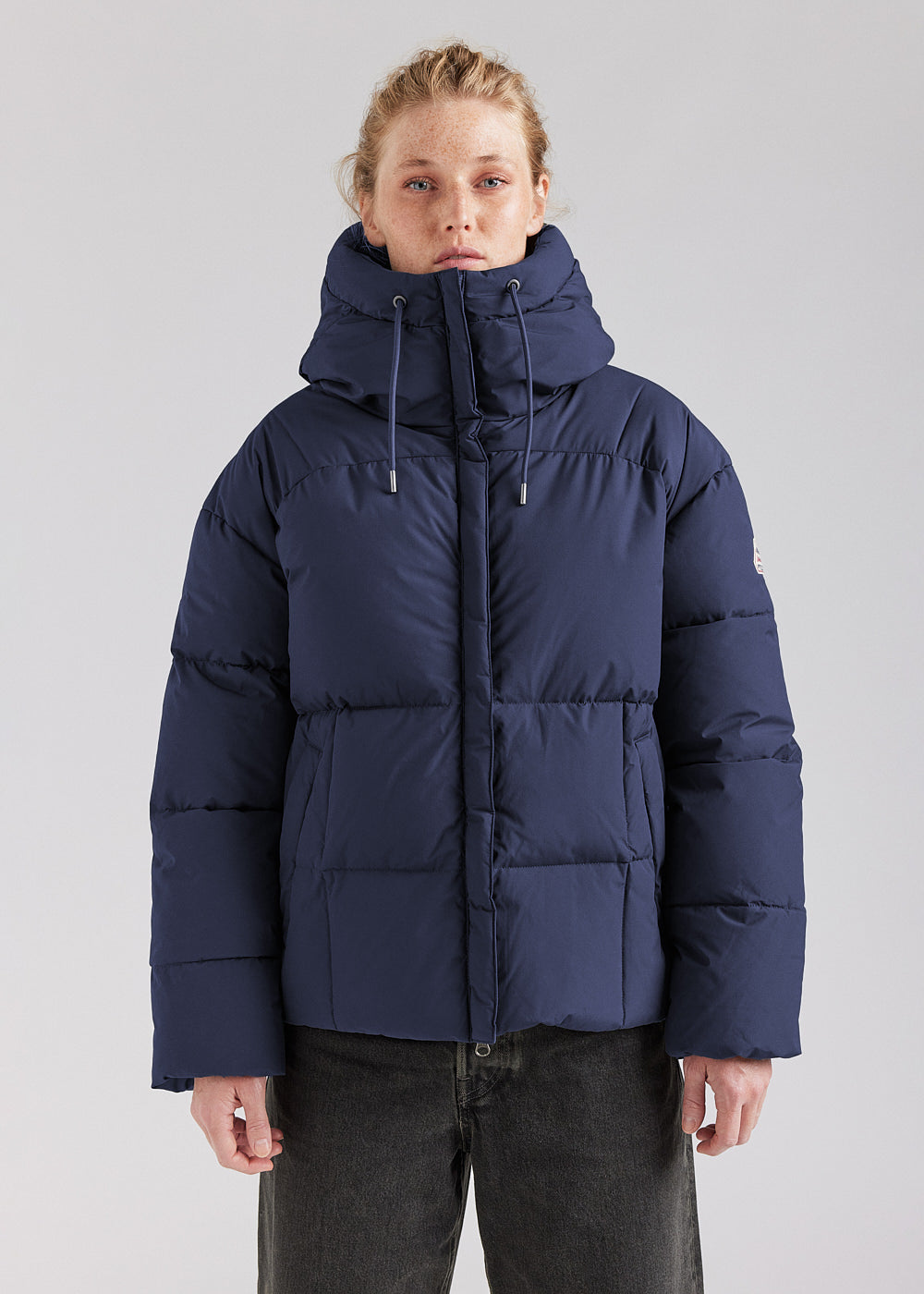 Pyrenex Harmonie Damen-Daunenjacke mit umhüllender Kapuze Amiral-1