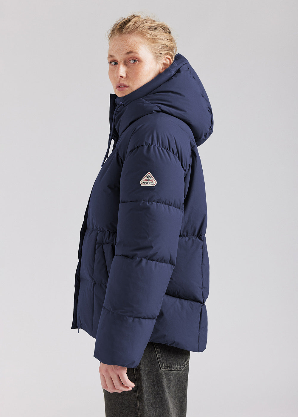 Pyrenex Harmonie Damen-Daunenjacke mit umhüllender Kapuze Amiral-3