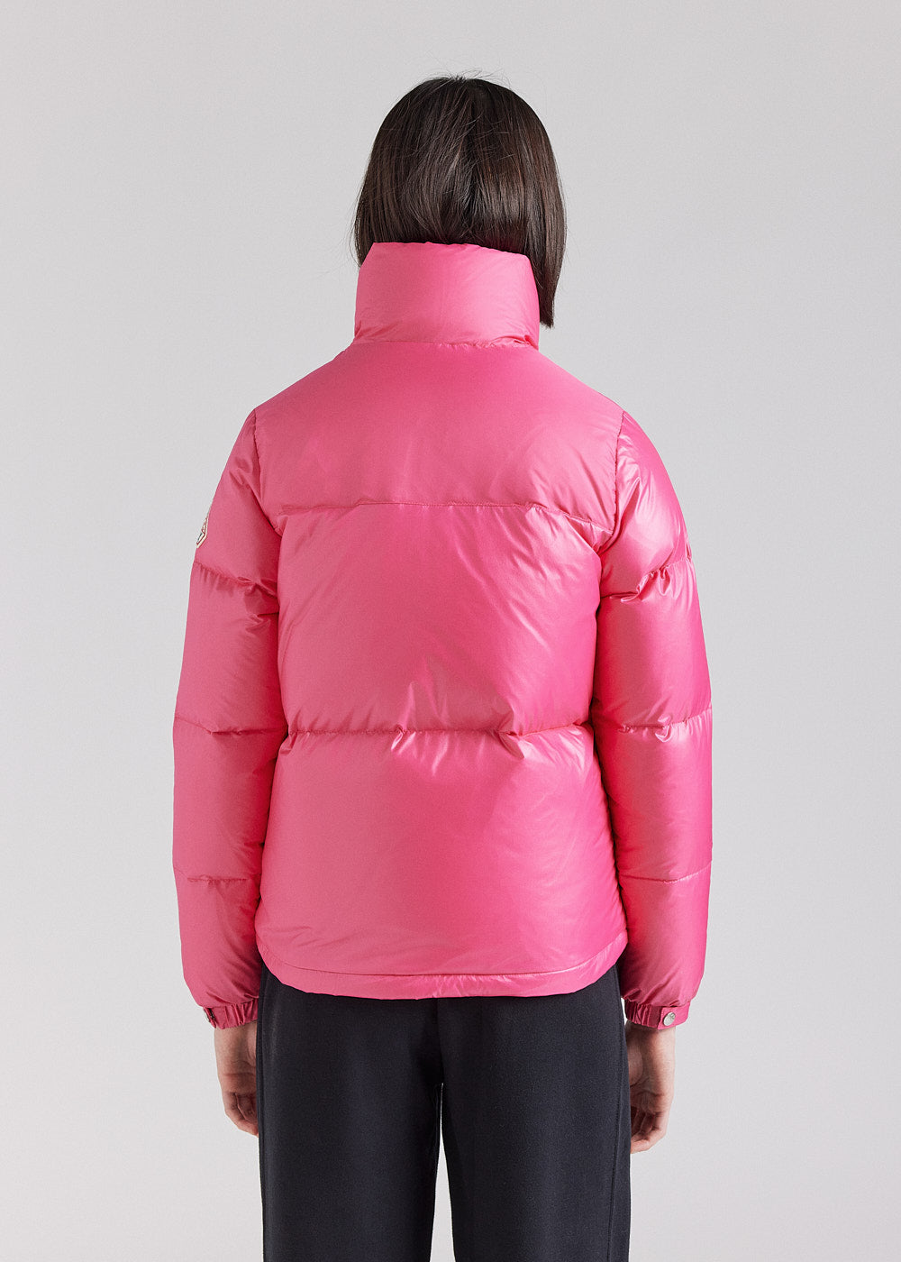 Pyrenex Goldin Rose Women's Short Shiny Down Jacket-5