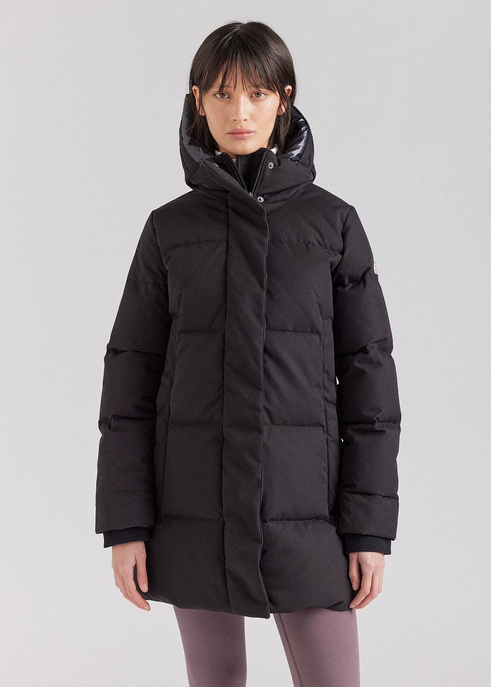 Doudoune Longue Femme Légère Et Pliable - Capuche, Coupe-vent, Grande Taille, Pour L'hiver