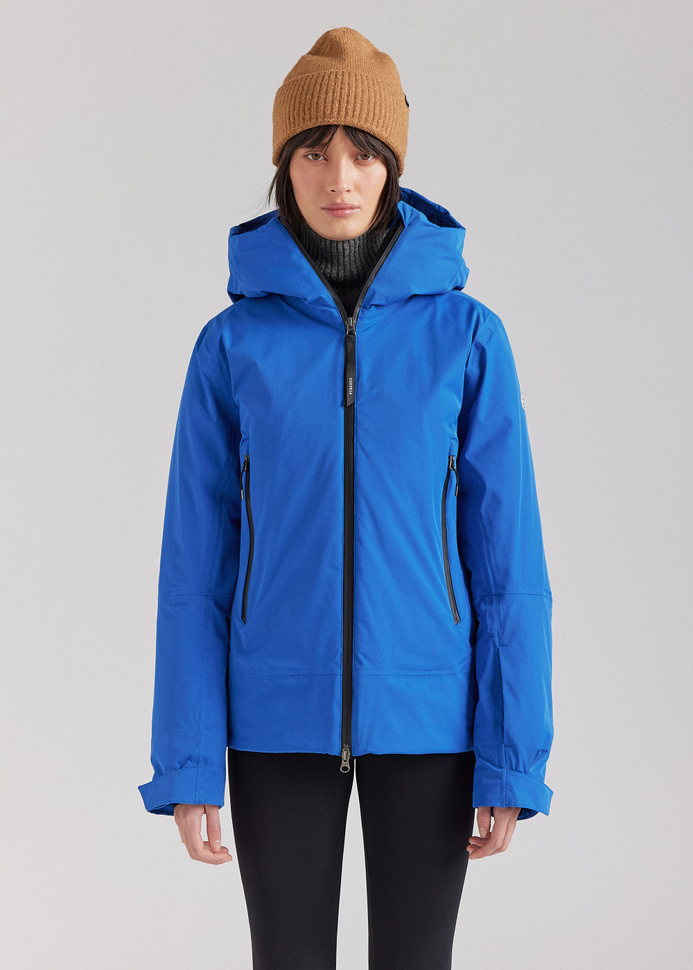 Pyrenex Nova Women's Down Parka Jacket Blue-1