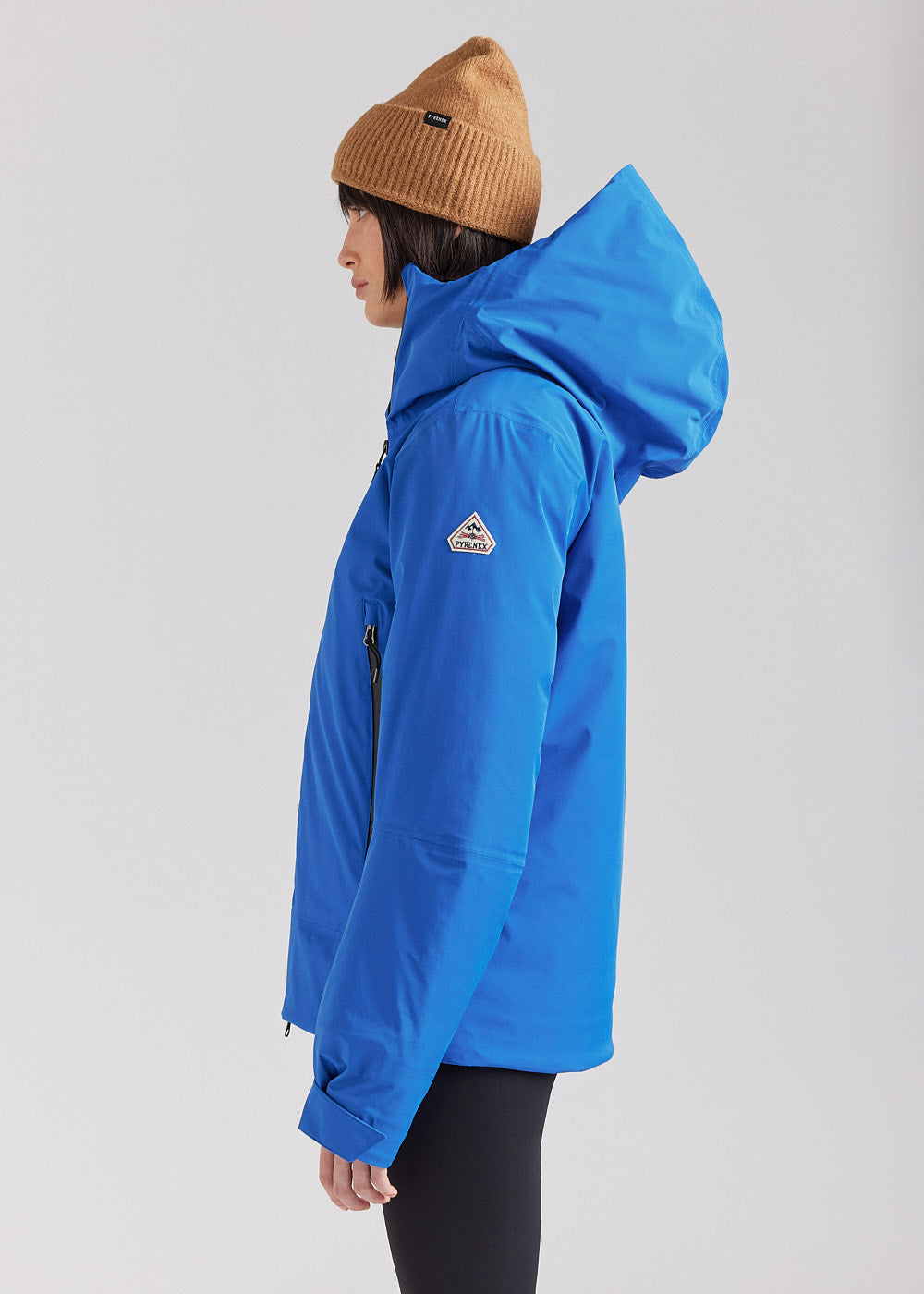 Blaue Daunenparkajacke für Damen von Pyrenex Nova-8