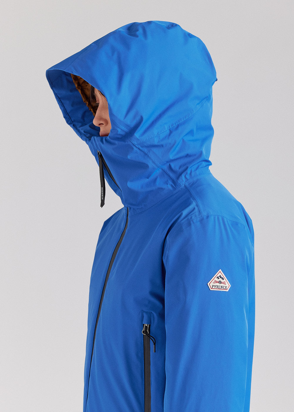 Blaue Daunenparkajacke für Damen von Pyrenex Nova-5