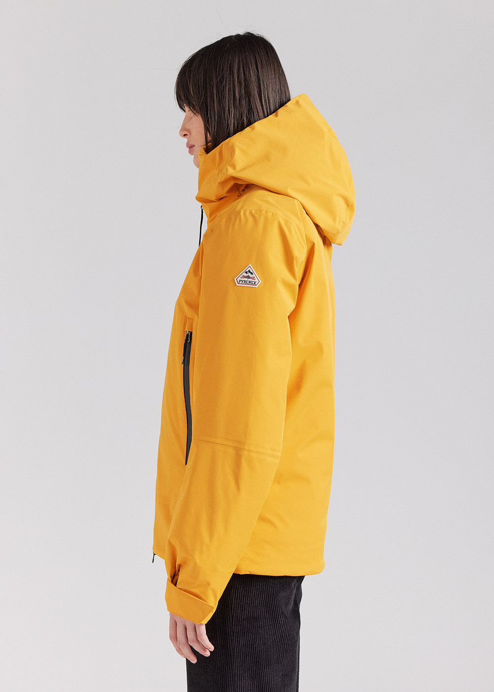 Daunenparkajacke für Damen Pyrenex Nova gelb-7