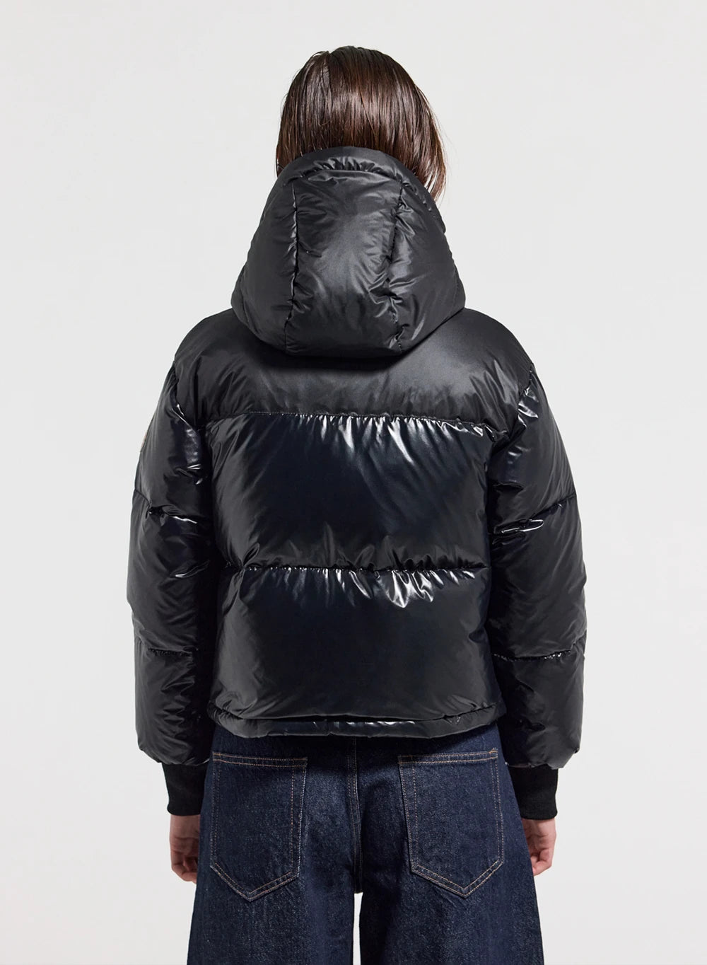Pyrenex Altic Women's Hooded Down Jacket in Black-4