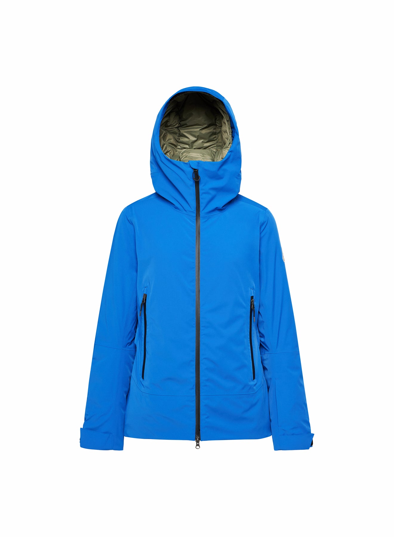 Veste parka en duvet pour femme Pyrenex Nova bleue