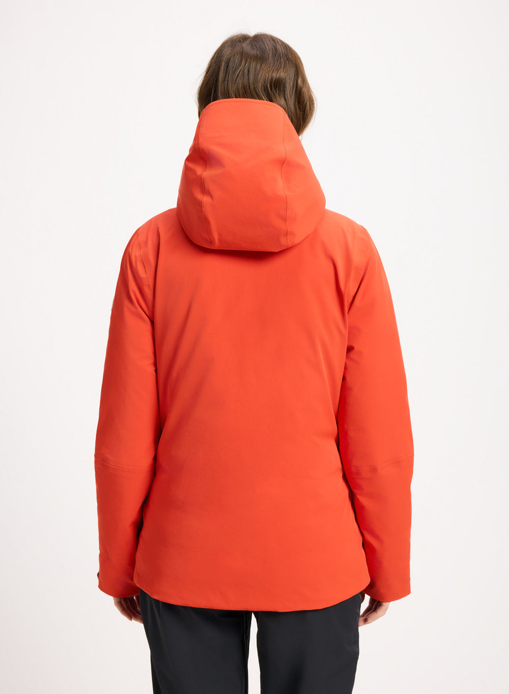 Pyrenex Nova Damen Daunenparkajacke Orange-4