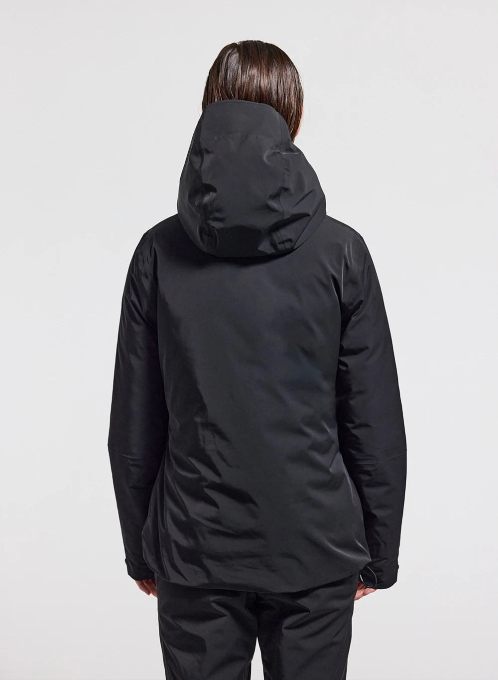 Veste parka en duvet pour femme Pyrenex Nova noire-4