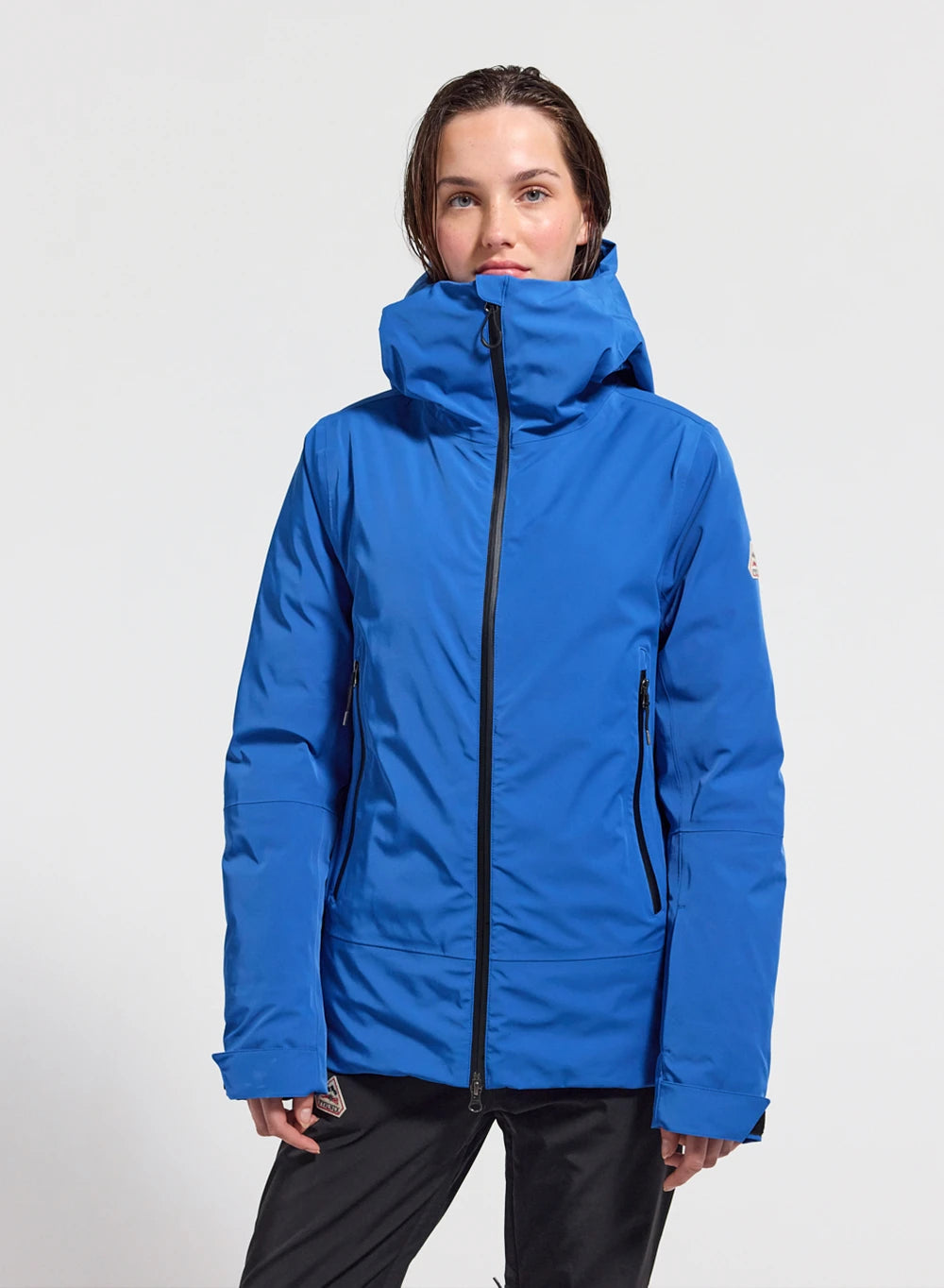 Veste parka en duvet pour femme Pyrenex Nova bleue