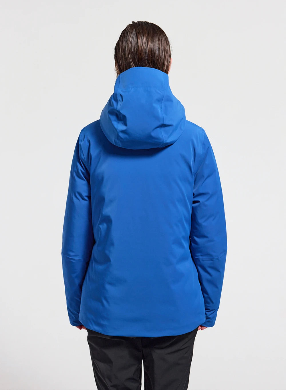 Veste parka en duvet pour femme Pyrenex Nova bleue